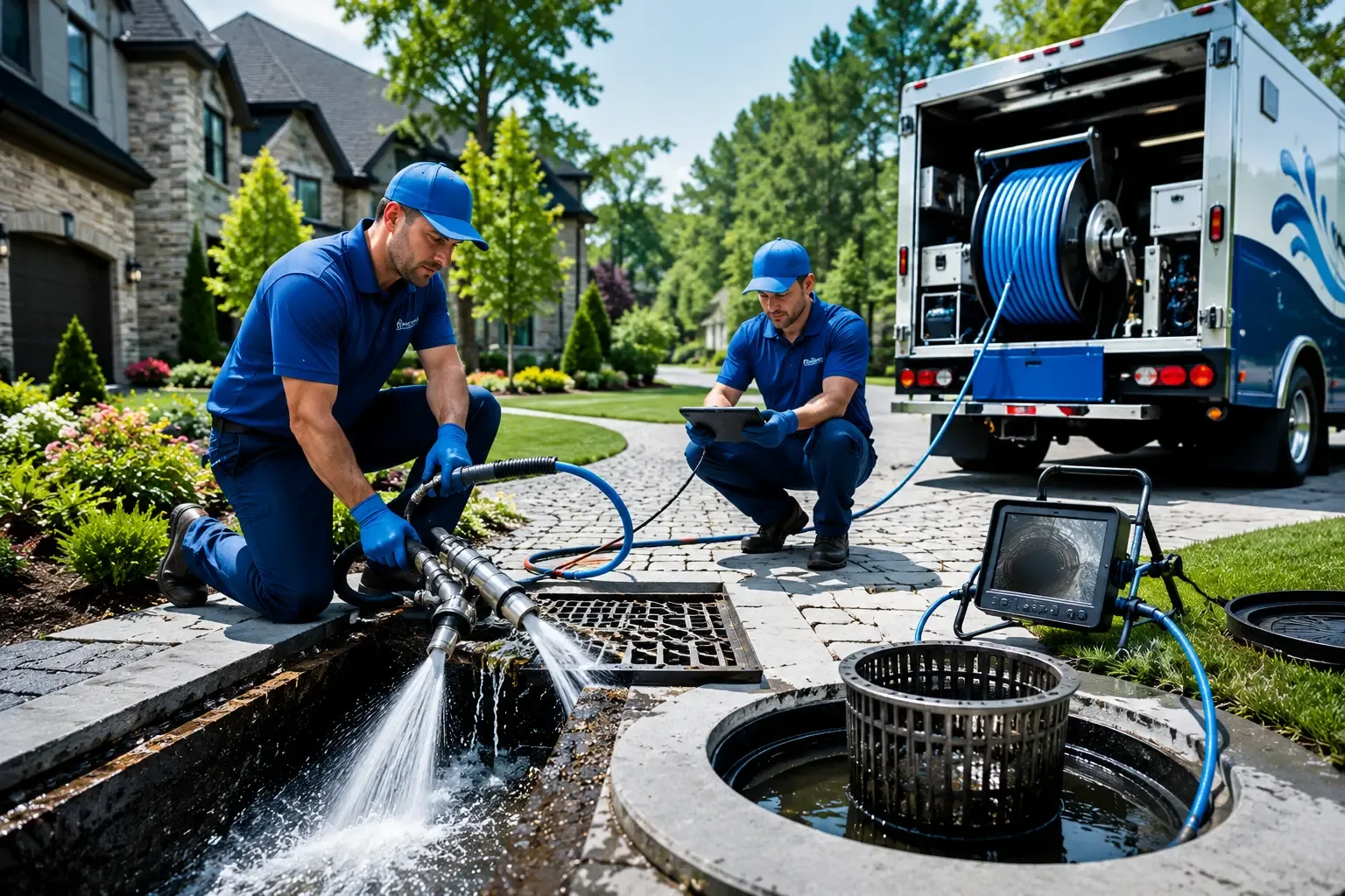 Local outdoor drain cleaning professionals in Cat Spring, TX
