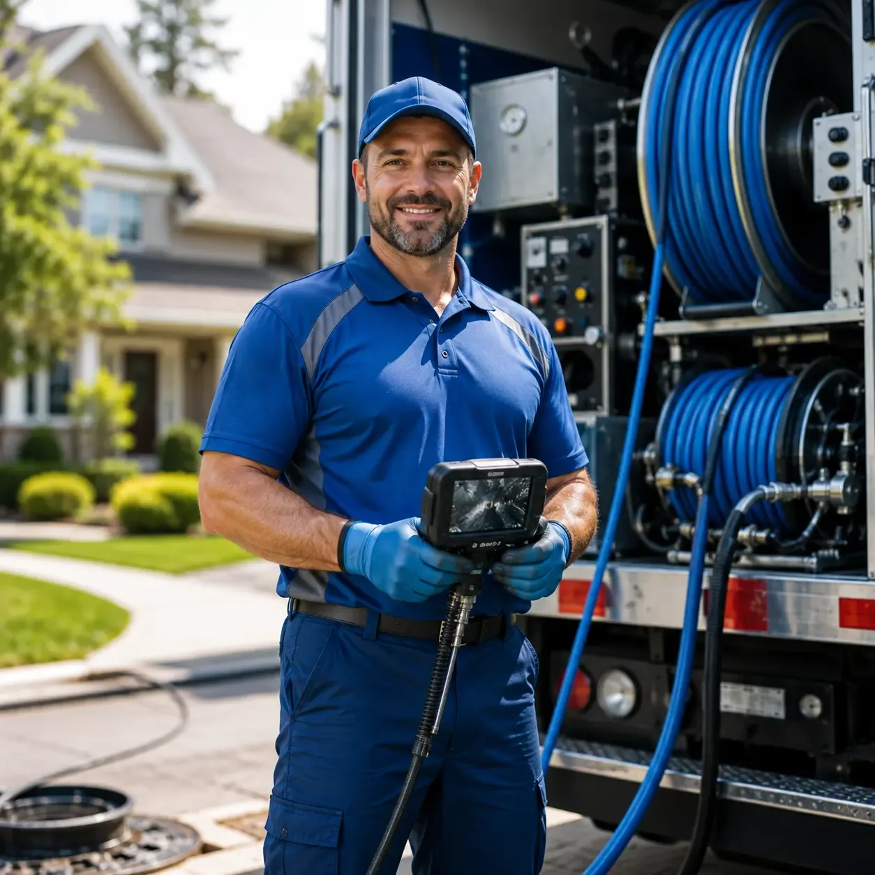 Local outdoor drain cleaning specialists in Cat Spring, TX